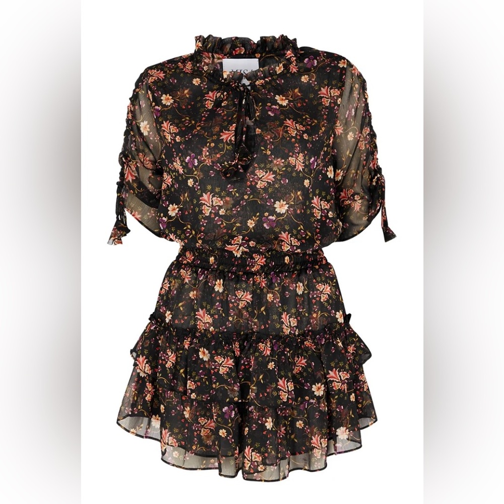 MISA LOS ANGELES Mini Floral Dress
